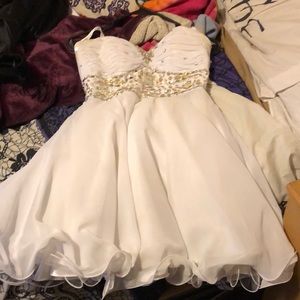 White prom mini